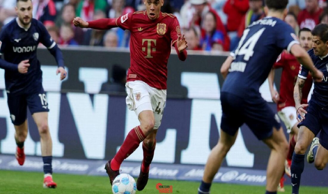 Almanya Bundesliga'nın 25. haftasında Bayern Münih, konuk ettiği Bochum'a 3-2