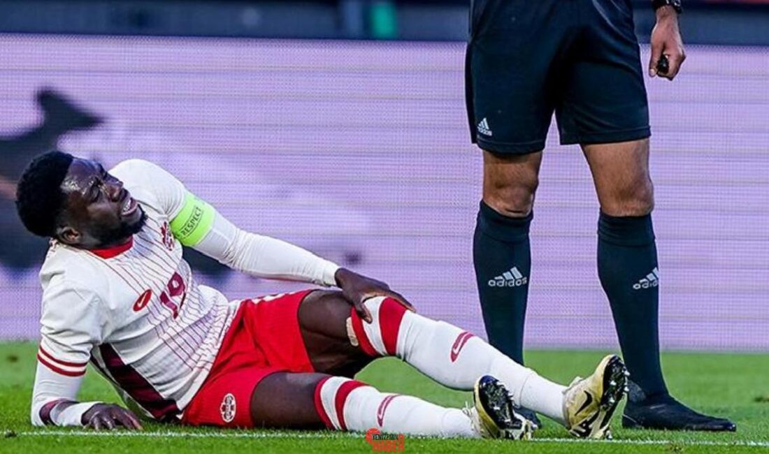 Kanada ile ABD ortasında oynanan maçta sakatlanan Alphonso Davies dönemi