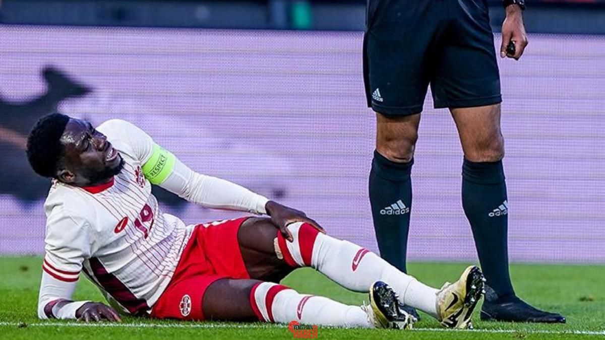 Kanada ile ABD ortasında oynanan maçta sakatlanan Alphonso Davies dönemi