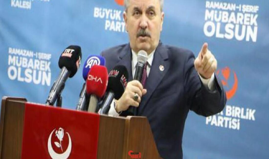 BBP Genel Başkanı Mustafa Destici, İBB  ve birtakım ilçe