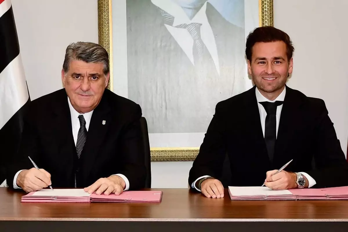 Beşiktaş'ta başkan Serdal Adalı'nın 1 Mart'ta göreve başlayacağını duyurduğu Eduard