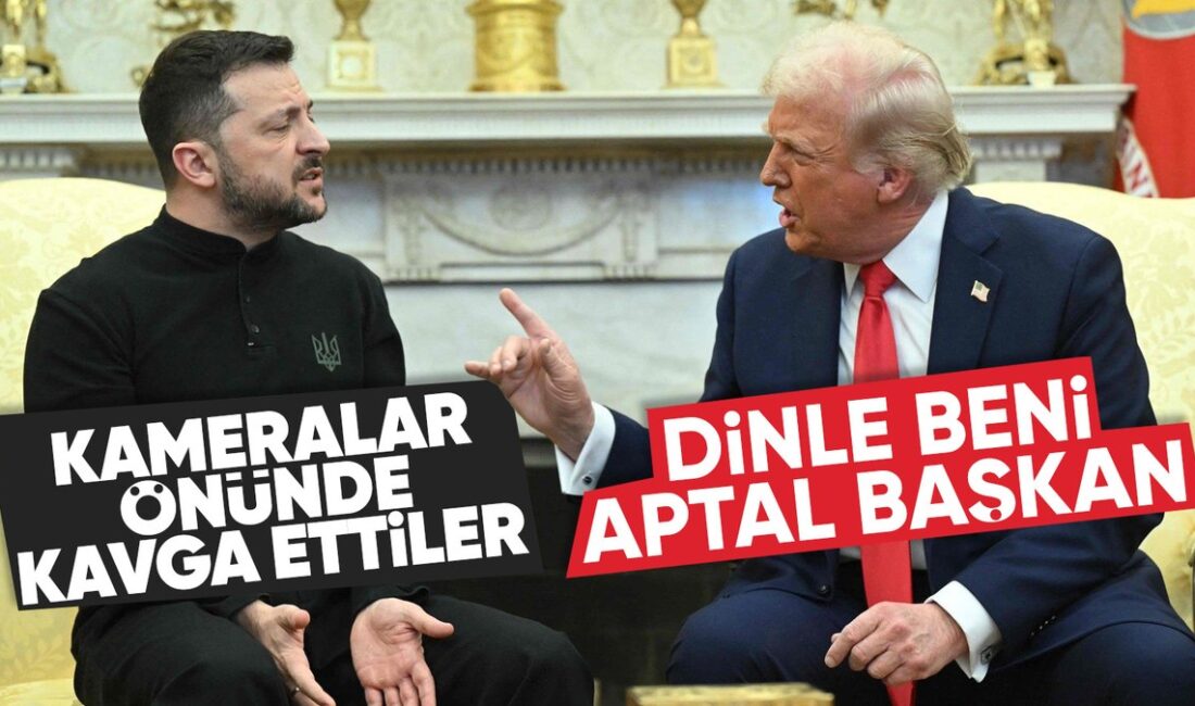 ABD Başkanı Donald Trump ile Ukrayna Devlet Lideri Vladimir Zelensky