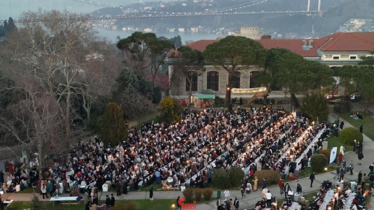 Boğaziçi Üniversitesi'nde bu yıl da Ramazan'da binlerce öğrenci iftar sonrası