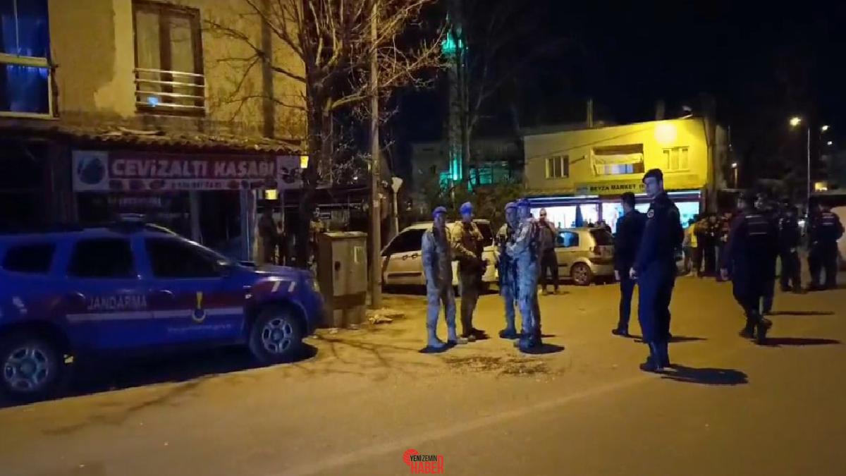 Yıldırım ilçesinde iki şoför ortasında çıkan arbede, mahallelinin de dahil