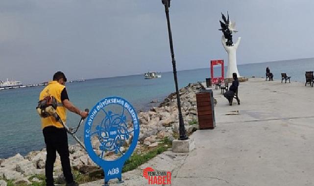 Aydın Büyükşehir Belediyesi tarafından bayram öncesinde gerçekleştirilen çalışmalar sürat kesmeden