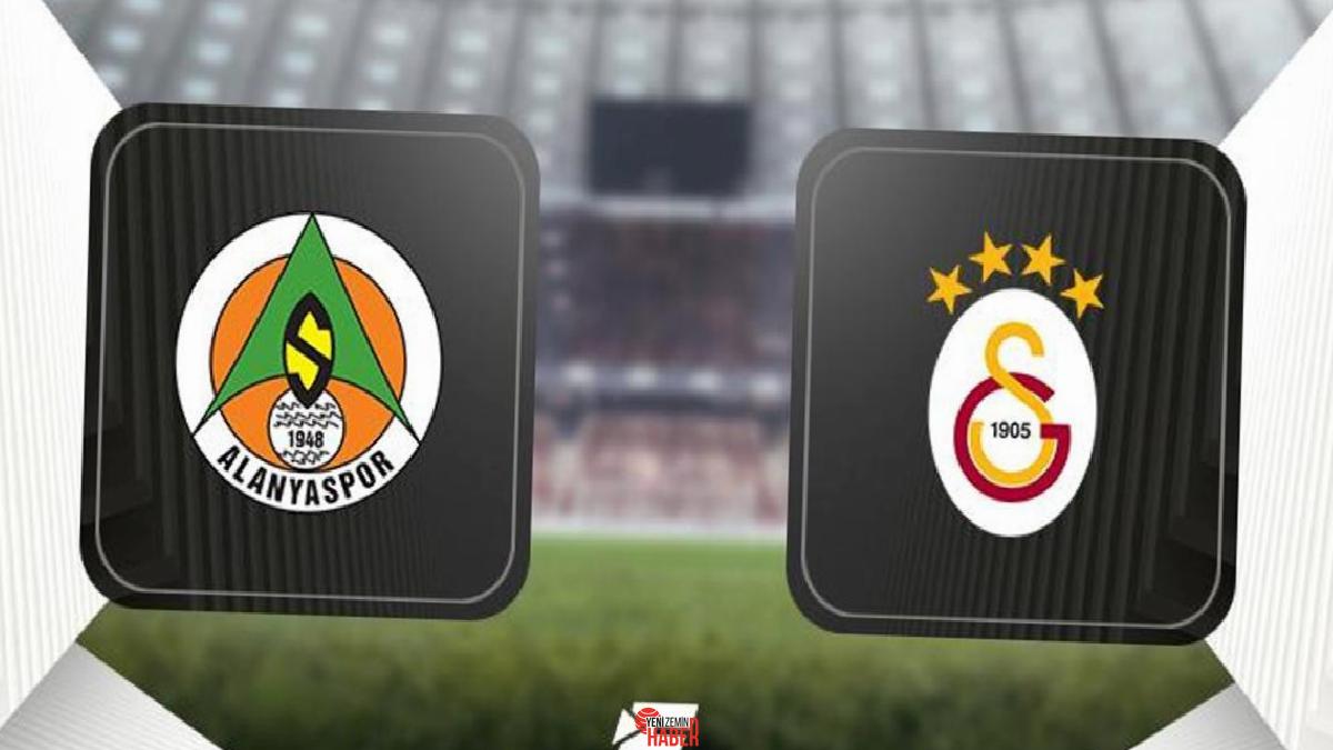 Trendyol Üstün Lig'in 27. haftasında Galatasaray, Alanyaspor'a konuk oluyor. Cimbom,