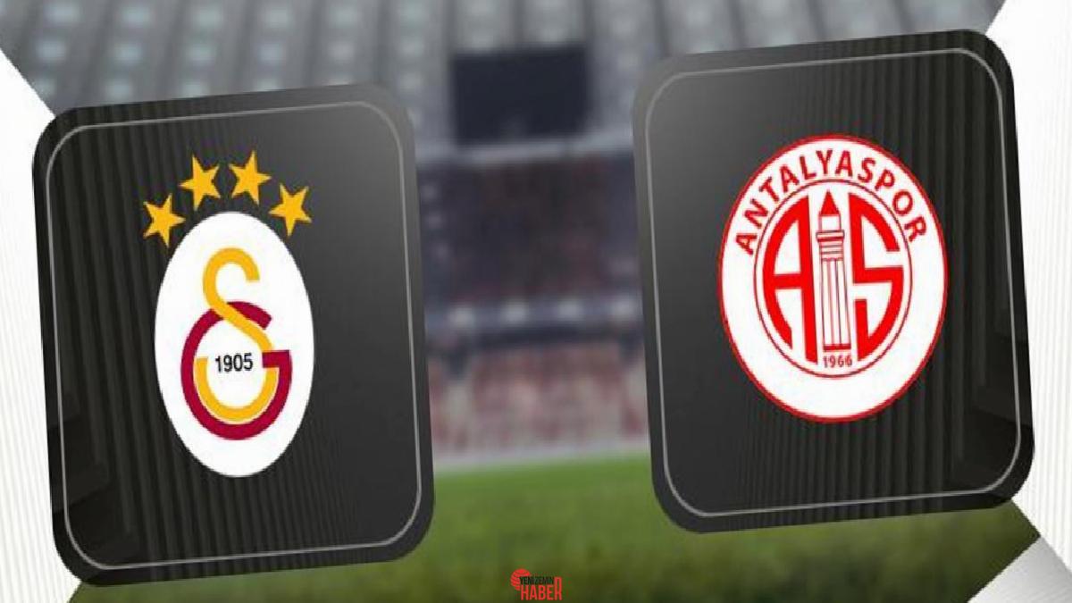 Muhteşem Lig'de 28. haftanın açılış maçında Galatasaray, Antalyaspor'u ağırlayacak. Geçen
