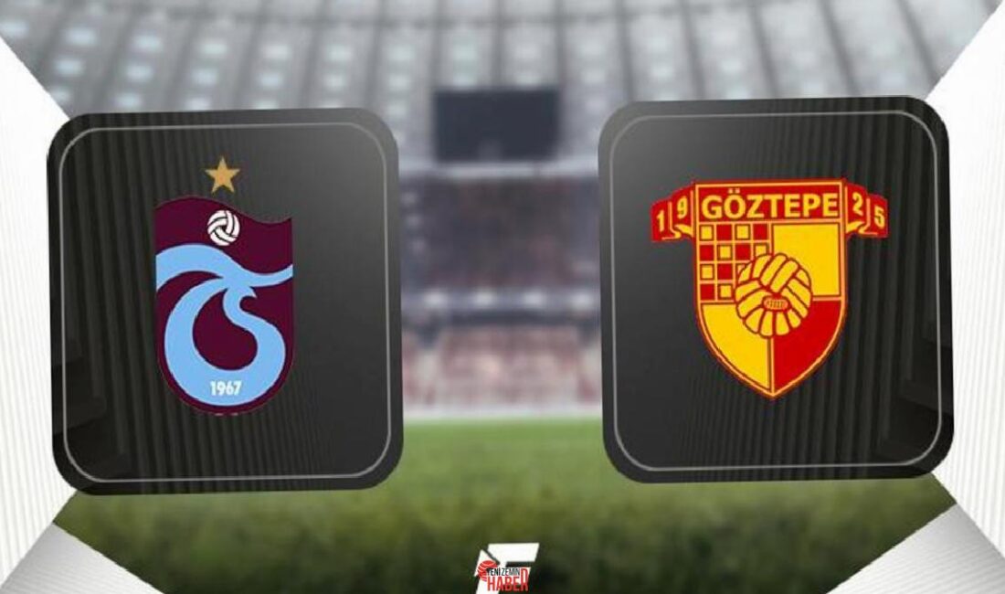 Trendyol Muhteşem Lig'in 29. haftasında Trabzonspor sahasında Göztepe'yi konuk ediyor.