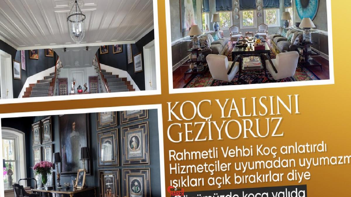 Mustafa Koç'un eşi Caroline Koç, Kandilli'deki köşkünün kapılarını seyahat mecmuasına