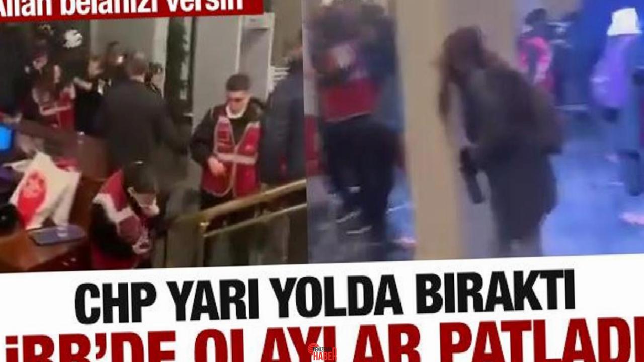 İstanbul Büyükşehir Belediyesine (İBB) yönelik yolsuzluk ve terör soruşturmalarını protesto