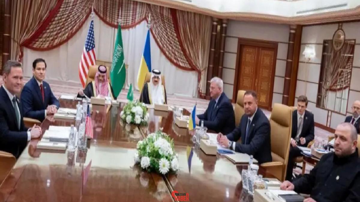 Ukrayna, ABD ile Cidde'de 30 günlük ateşkesi kabul etmeye hazır