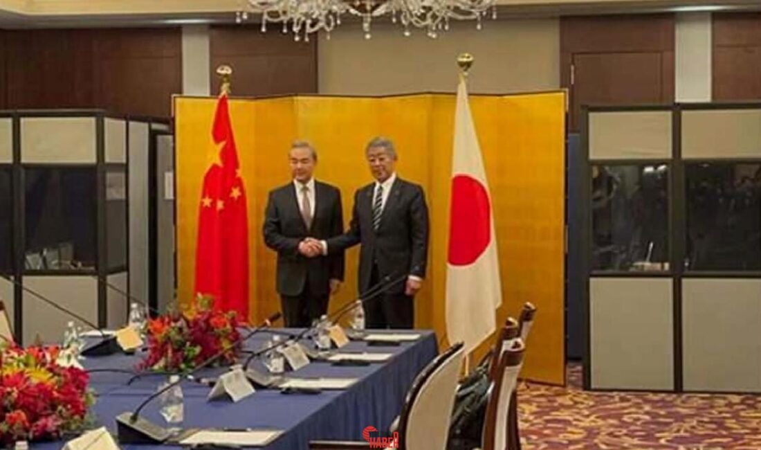 Çin Dışişleri Bakanı Wang Yi, Japonya’nın başşehri Tokyo’da Japonyalı mevkidaşı