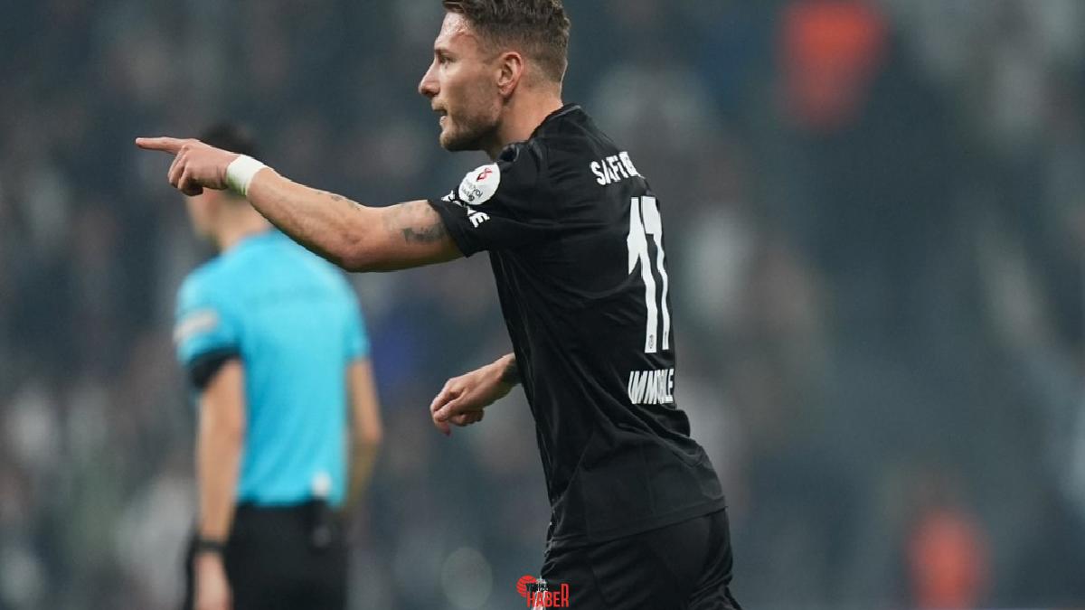 Beşiktaş’ın İtalyan santrforu Ciro Immobile, Üstün Lig’deki 6 maçlık gol