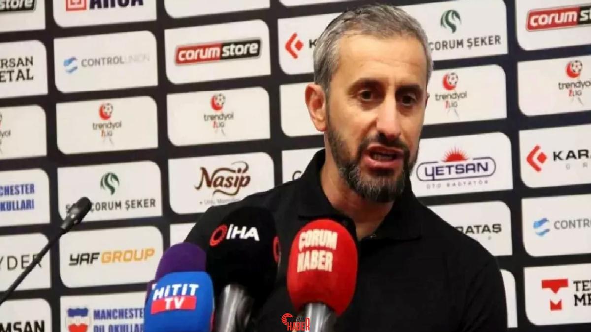 Çorum FK, Boluspor maçından sonra Serkan Özbalta ile karşılıklı olarak