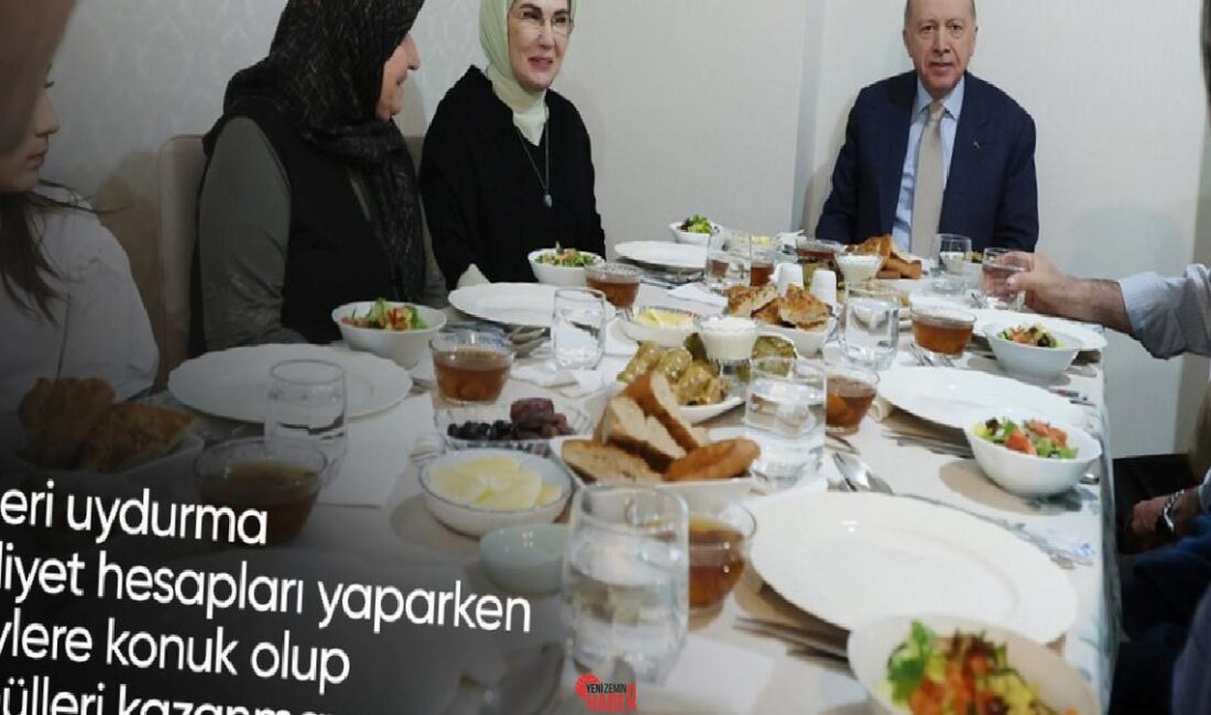Cumhurbaşkanı Recep Tayyip Erdoğan, eşi Emine Erdoğan ile birlikte Ankara'da