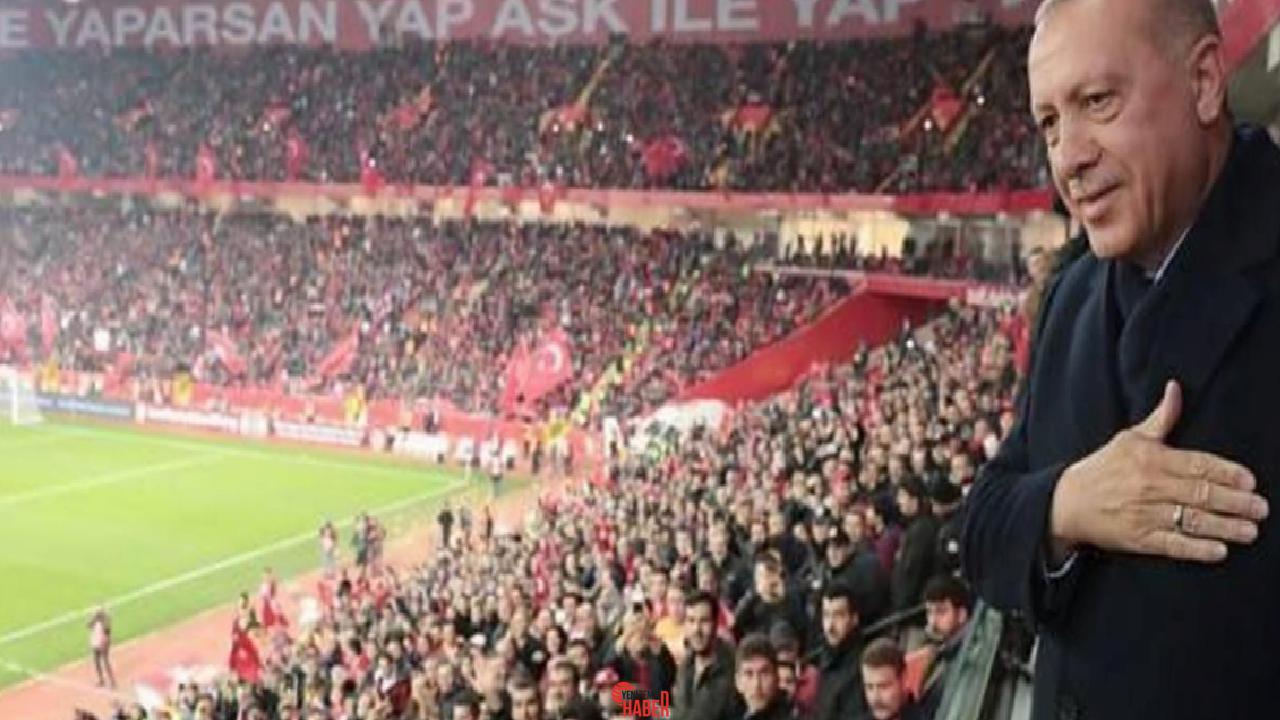 Cumhurbaşkanı Recep Tayyip Erdoğan, UEFA Uluslar Ligi Play-Off Turu'nda 3-1