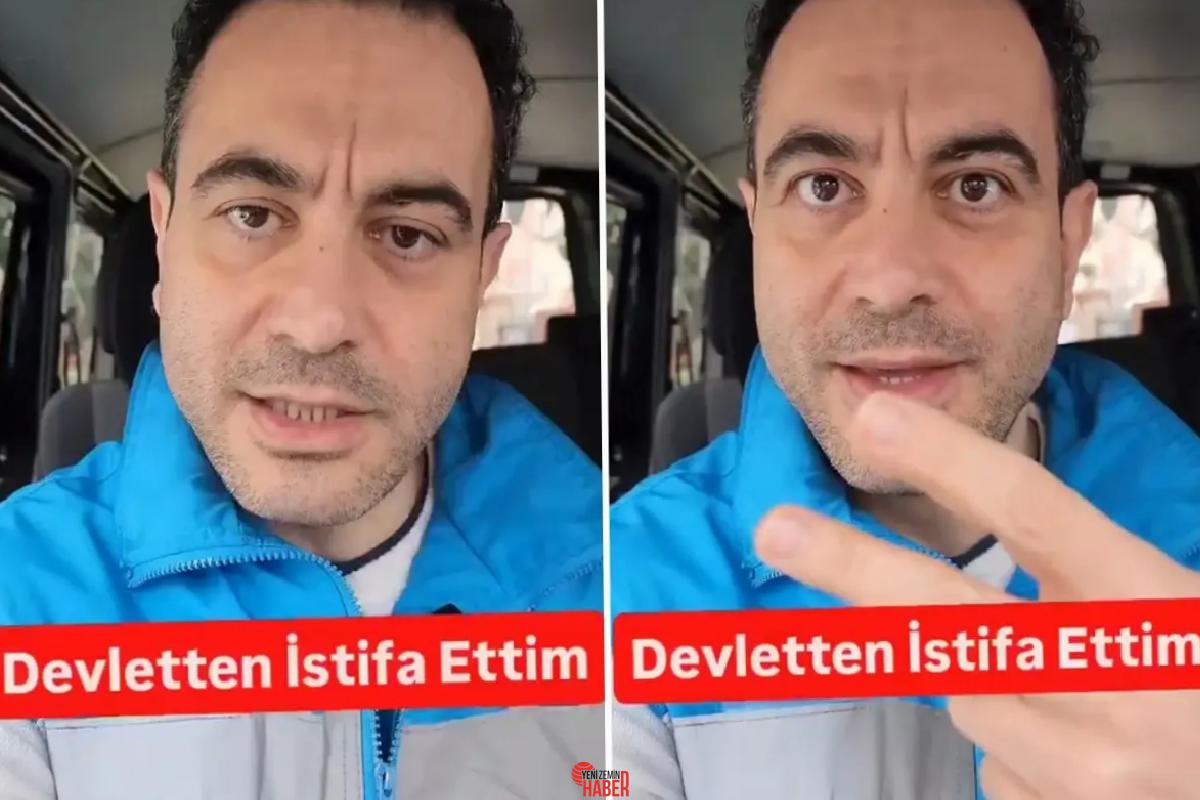Abdullah Kesgin isimli bir doktor, devlet hastanesindeki görevinden istifa ettiğini