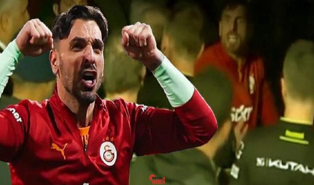 Galatasaray ile Alanyaspor ortasında oynanan gayretin birinci yarısı sona erdikten