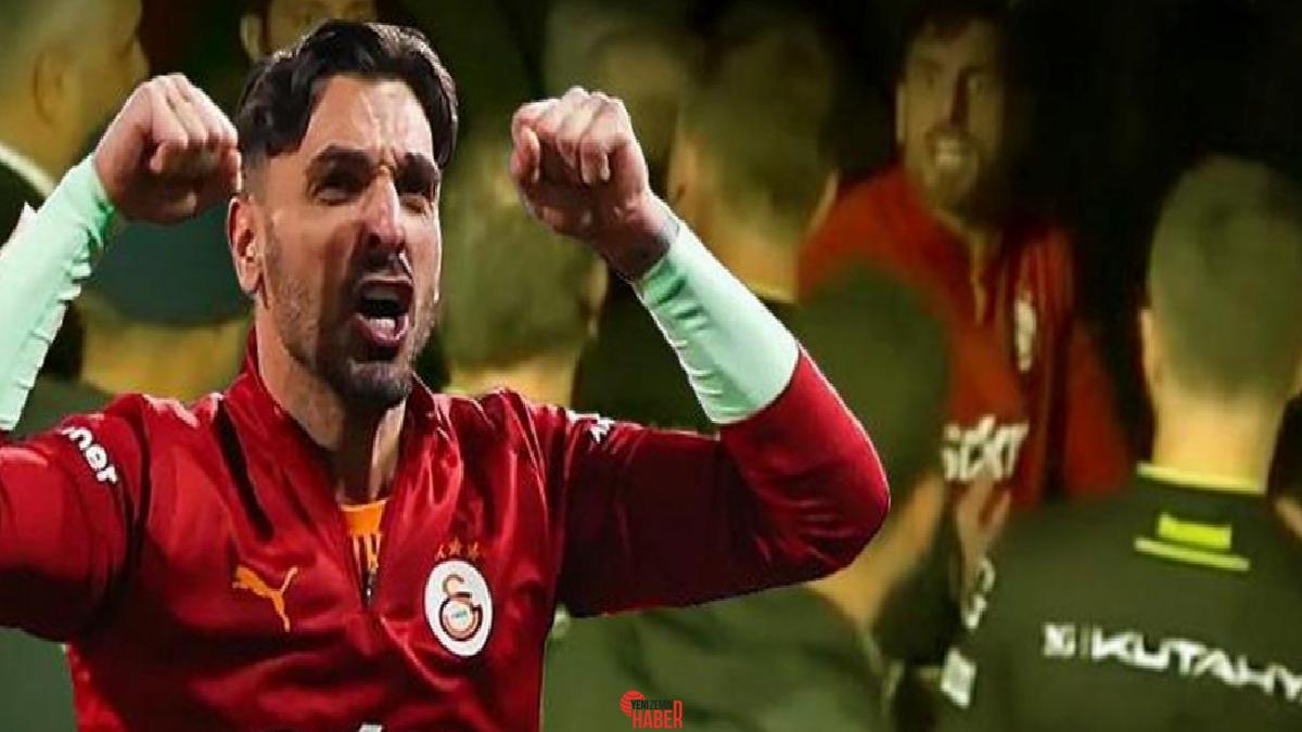 Galatasaray ile Alanyaspor ortasında oynanan gayretin birinci yarısı sona erdikten