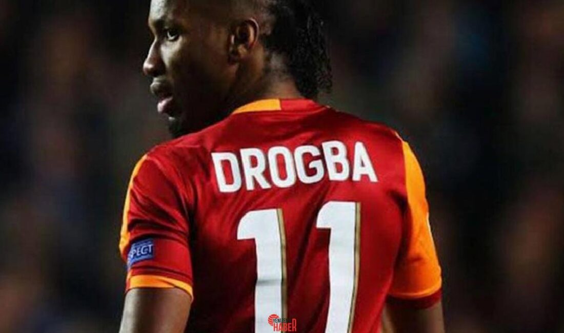 Galatasaray'ın eski yıldızı Didier Drogba, doğum günü sebebiyle kendisine gönderilen