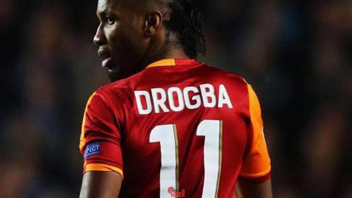 Galatasaray'ın eski yıldızı Didier Drogba, doğum günü sebebiyle kendisine gönderilen