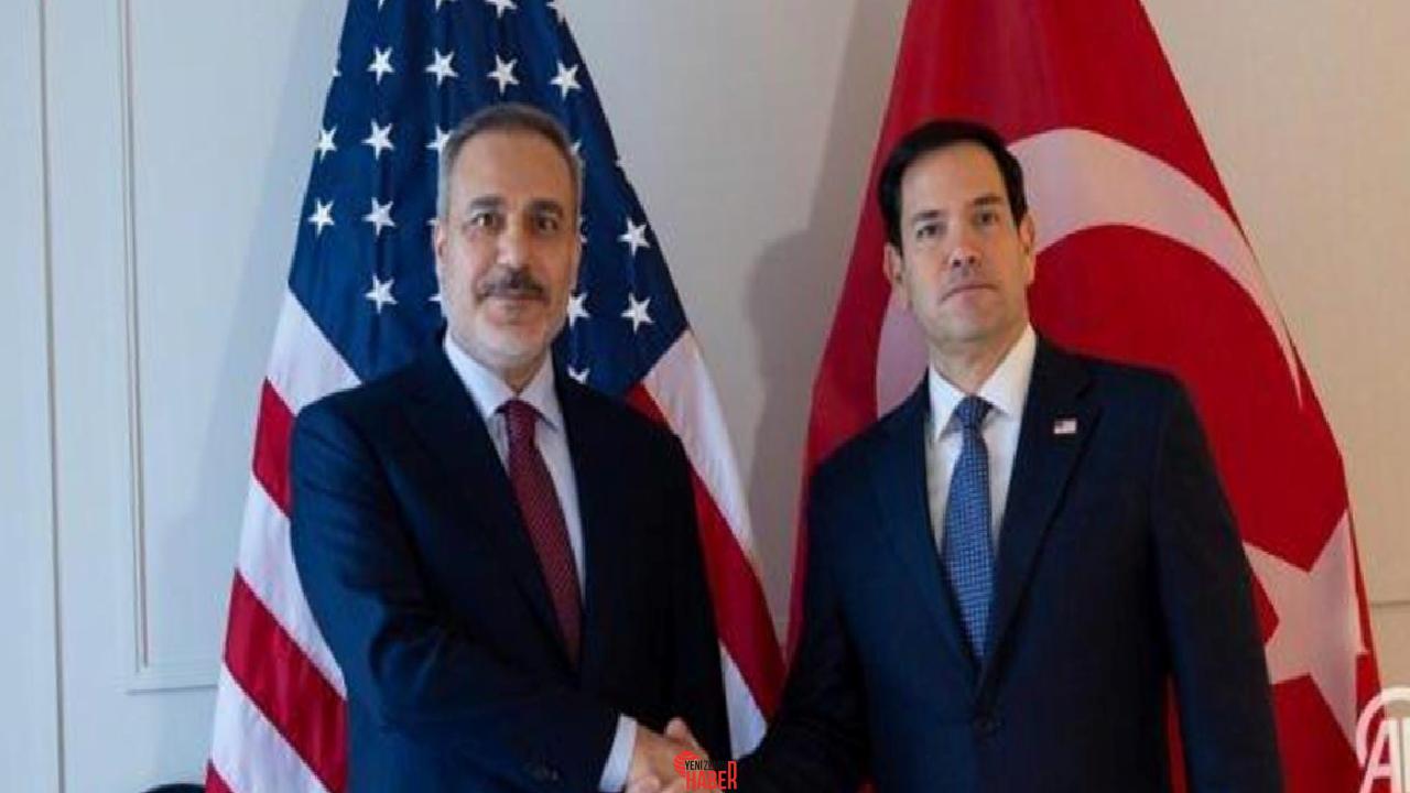 Dışişleri Bakanı Hakan Fidan ve ABD'li mevkidaşı Marco Rubio arasındaki