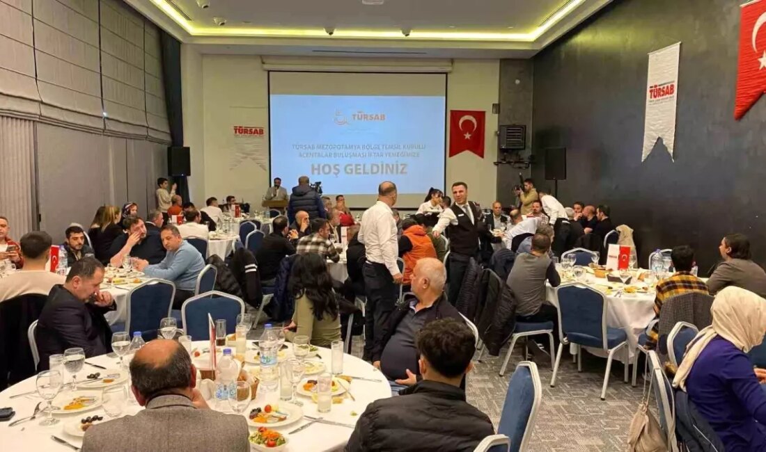 TÜRSAB Diyarbakır'da, bölgedeki turizm acenteleriyle iftar programında bir ortaya geldi.