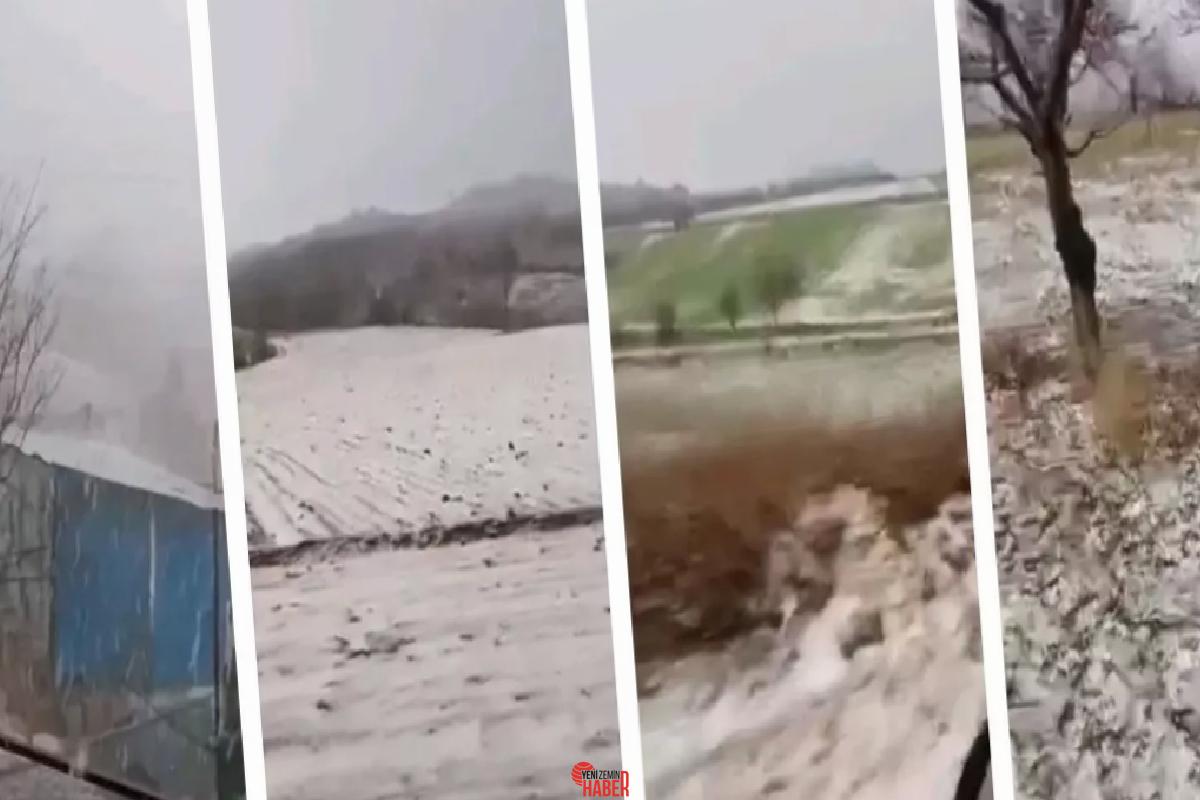 Yunanistan ve Bulgaristan'da etkili olan dolu, Türkiye'ye geliyor. Meteoroloji uyardı.