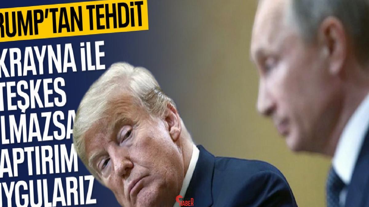 ABD Başkanı Donald Trump, Rusya'nın Ukrayna'ya düzenlediği akınların akabinde açıklamada