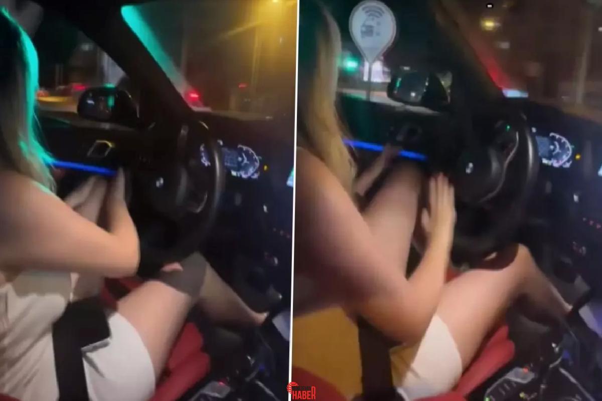 İstanbul'un Kadıköy ilçesinde drift atan bir şoför yaptığının bedelini çok