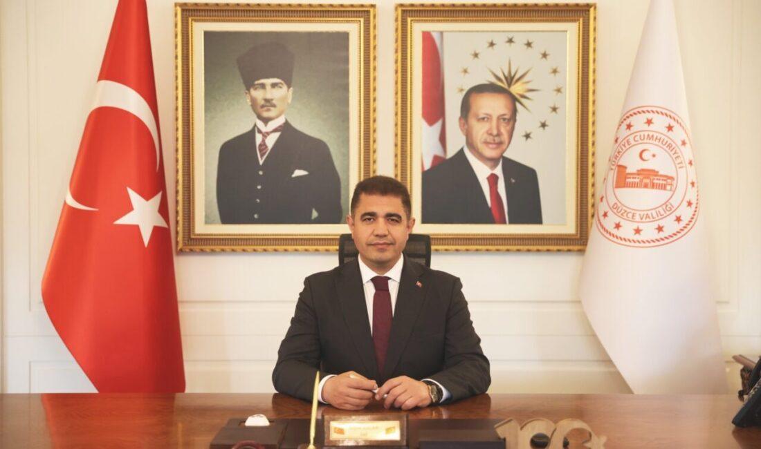 1-7 Mart Deprem Haftası için Düzce Valisi Selçuk Aslan mesaj