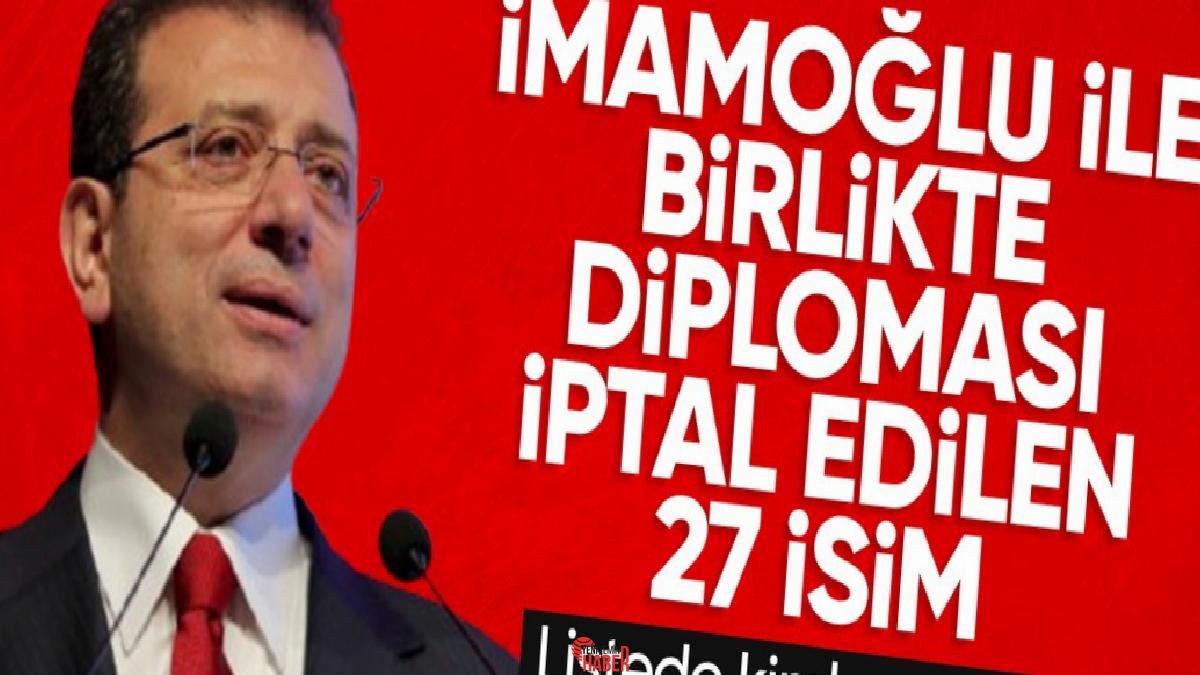 İstanbul Üniversitesi Yönetim Kurulu, İBB Lideri Ekrem İmamoğlu ile birlikte