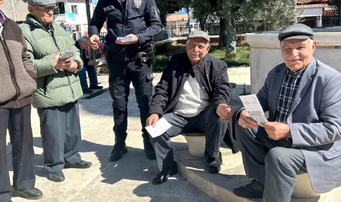 Aydın'da polis, dolandırıcılık ve hatalara karşı vatandaşları bilgilendirerek güvenliği artırdı.
