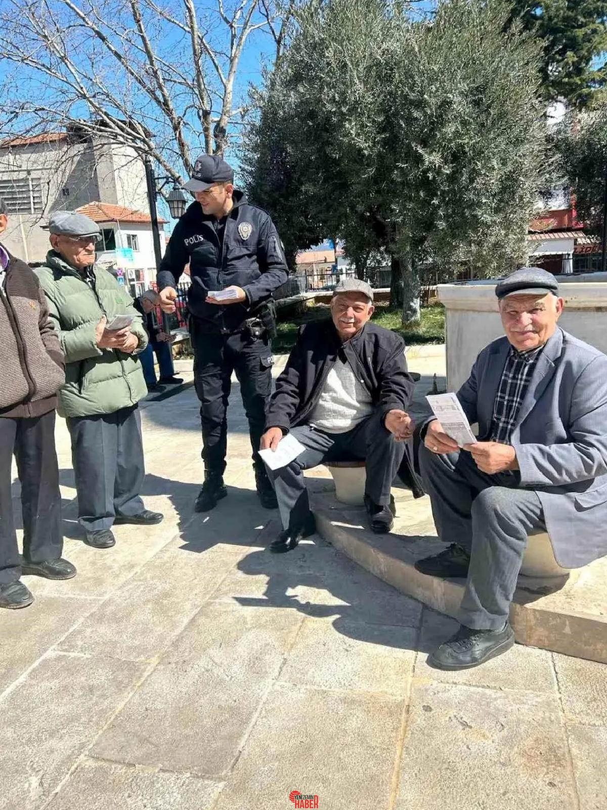 Aydın'da polis, dolandırıcılık ve hatalara karşı vatandaşları bilgilendirerek güvenliği artırdı.
