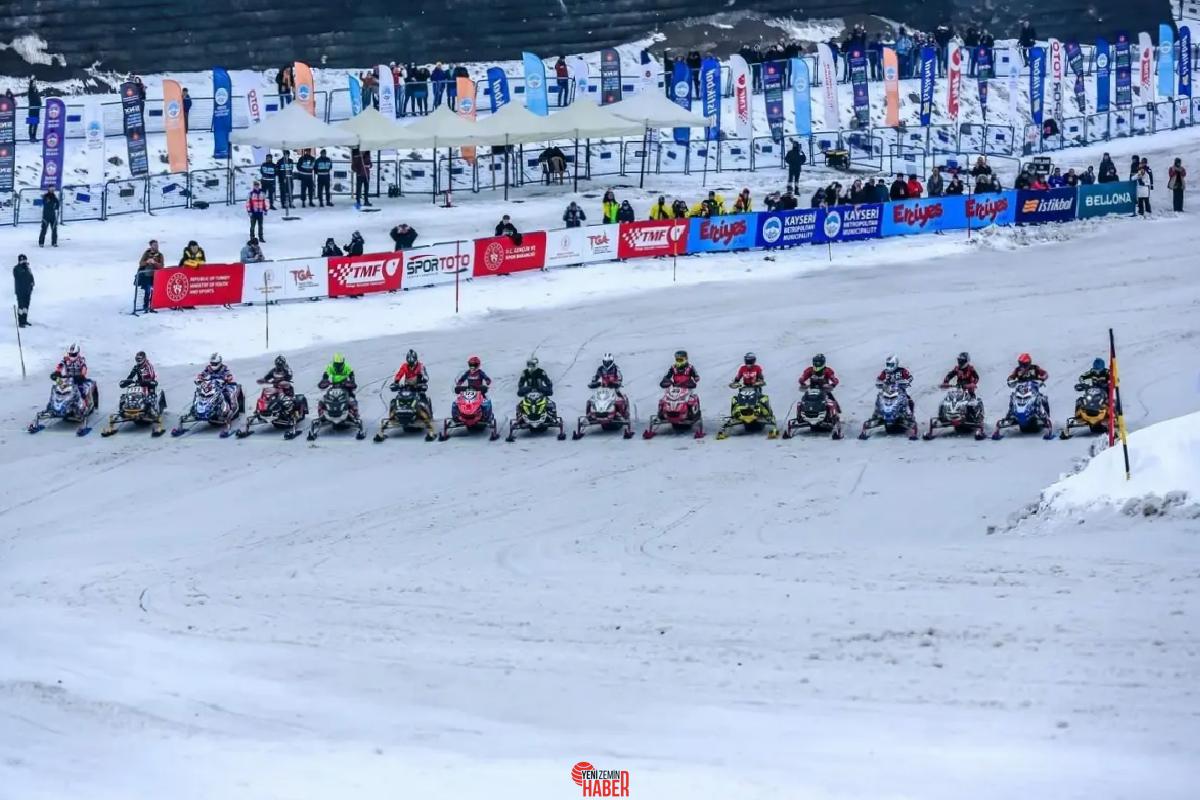 Türkiye'nin önde gelen kayak merkezi Erciyes, 2025 Dünya Kar Motosikleti