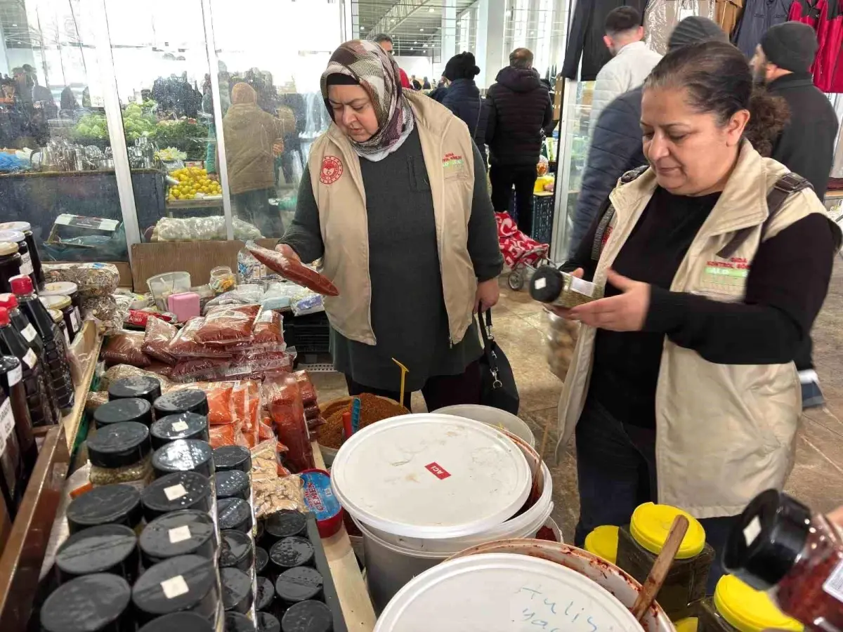 Erzincan'da Ramazan öncesinde besin kontrolleri sürat kazandı. Tarım ve Orman