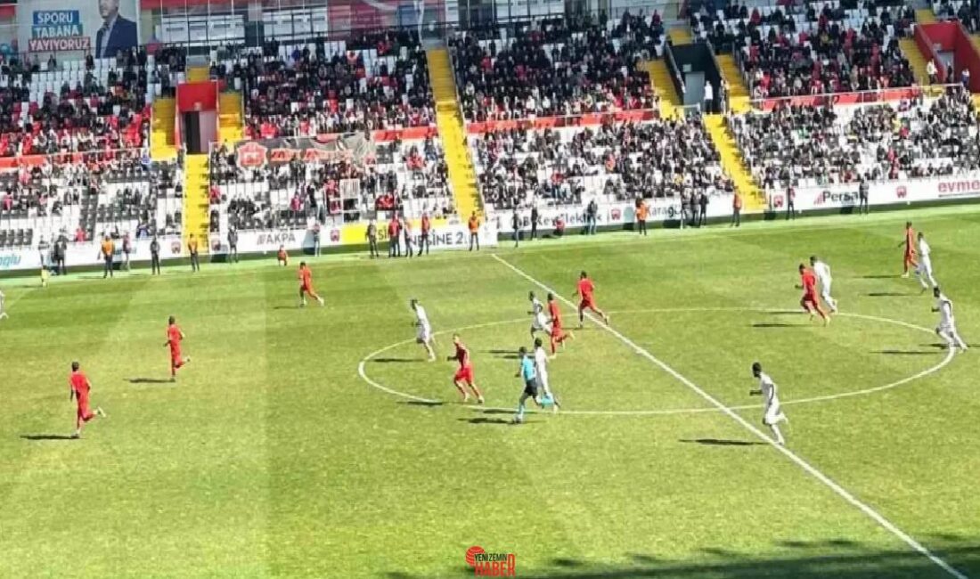 TFF 2. Lig'de 24Erzincanspor, Kepezspor ile 1-1 berabere kaldı. Erzincan,