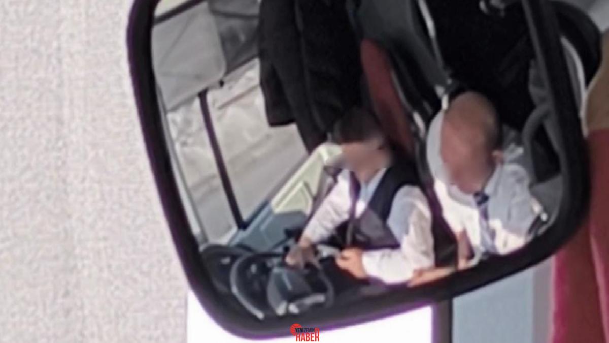 Erzurum’dan İzmir’e seyreden yolcu otobüsü sürücüsünün, hem kendi hem de