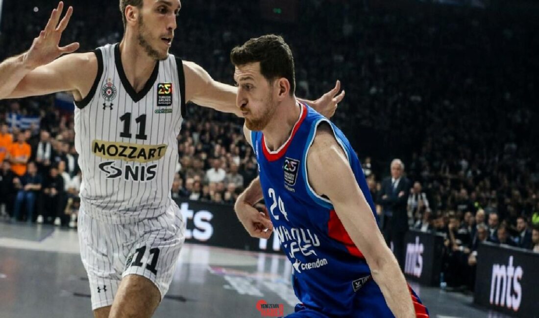 EuroLeague'in 30. haftasında Fenerbahçe deplasmanda Monaco'ya mağlup olurken, Anadolu Efes