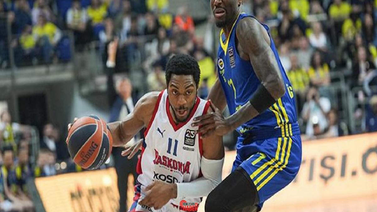 Play-Off'u garantileyen Fenerbahçe Beko, Euroleague'in 32. haftasında Baskonia ile karşı