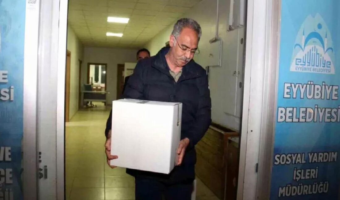 Eyyübiye Belediyesi, Ramazan ayında maddi durumu yetersiz aileler için besin