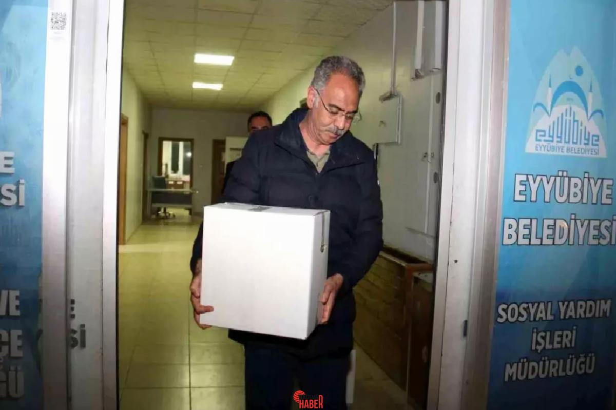 Eyyübiye Belediyesi, Ramazan ayında maddi durumu yetersiz aileler için besin