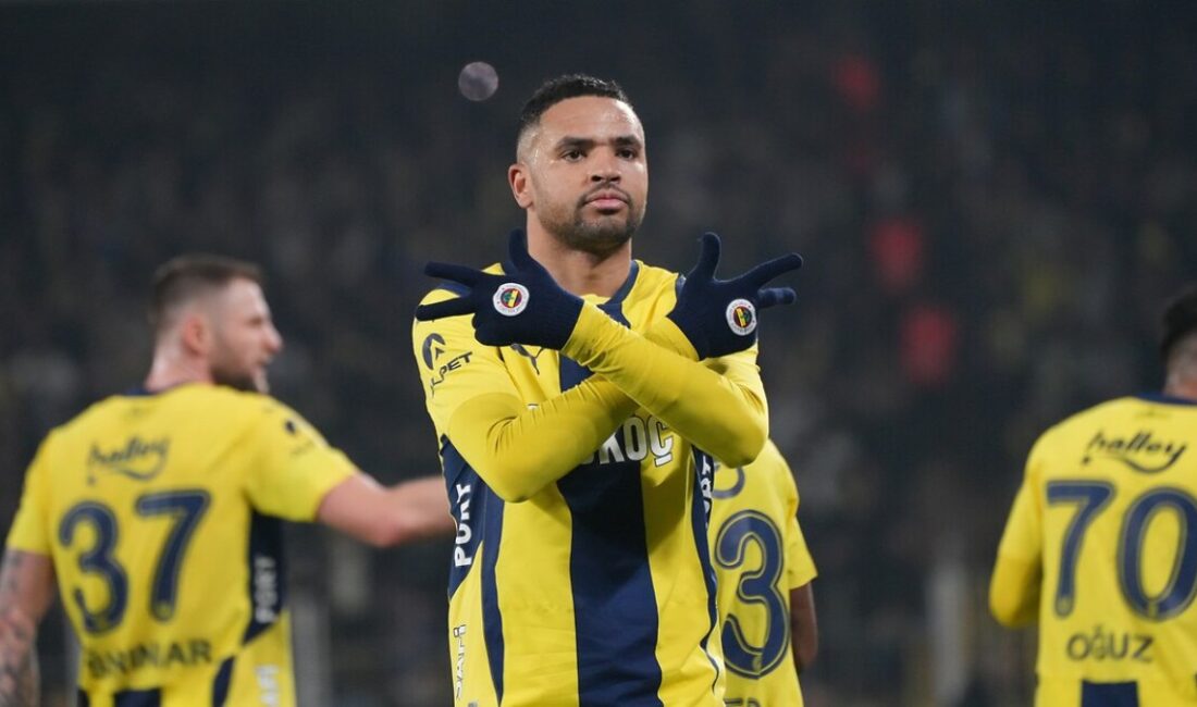 Sarı-lacivertlilerin Faslı golcüsü Youssef En Nesyri, Samsunspor maçında ağları havalandırması