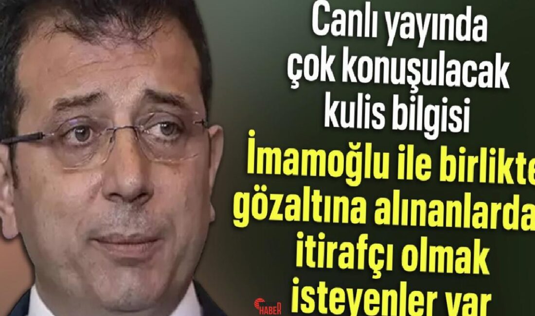 İBB Başkanı Ekrem İmamoğlu'nun gözaltına alınmasına ait konuşan Ciner Medya