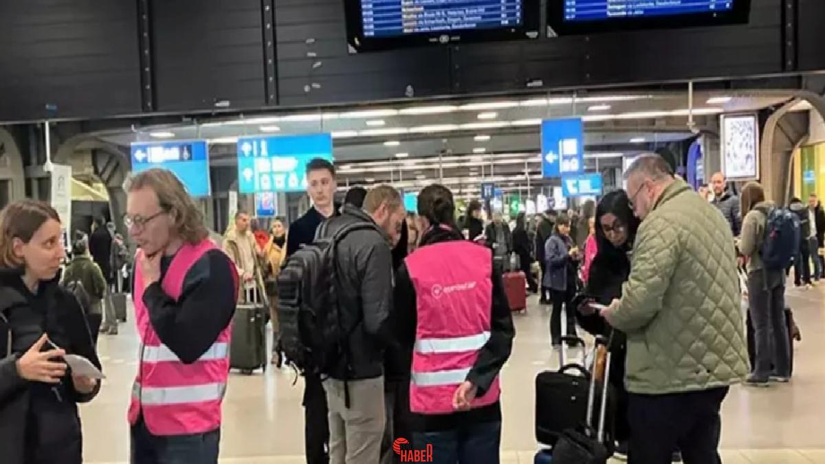 Londra ve Paris ortasında bulunan tren sınırı raylarında patlamamış bomba