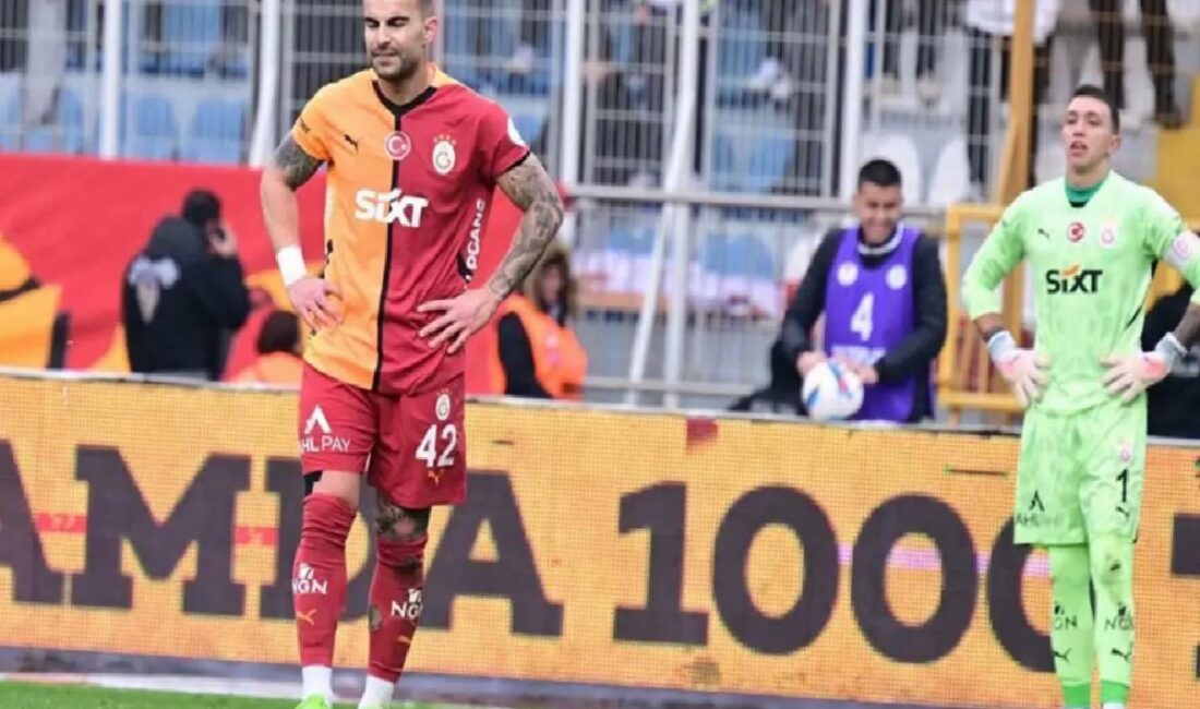 Galatasaray, Trendyol Üstün Lig'in 26. haftasında deplasmanda karşılaştığı Kasımpaşa karşısında