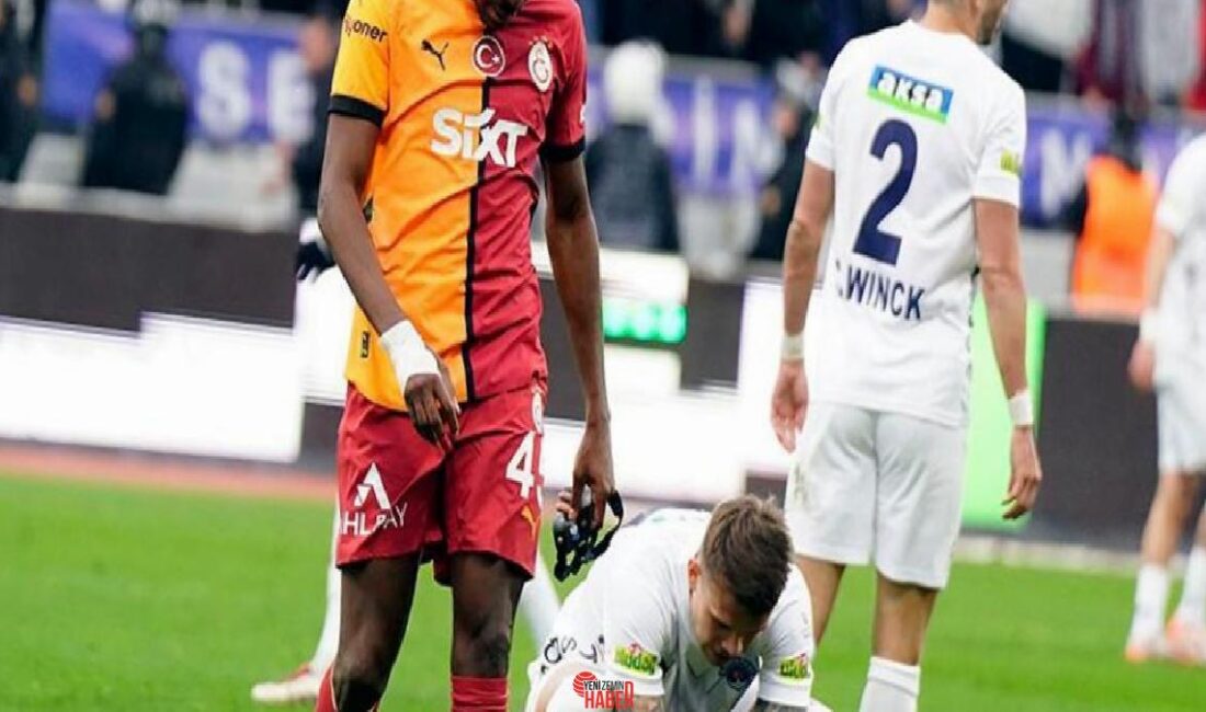 Galatasaray, ligin birinci yarısında 3-0 öne geçip 3-3 berabere kaldığı