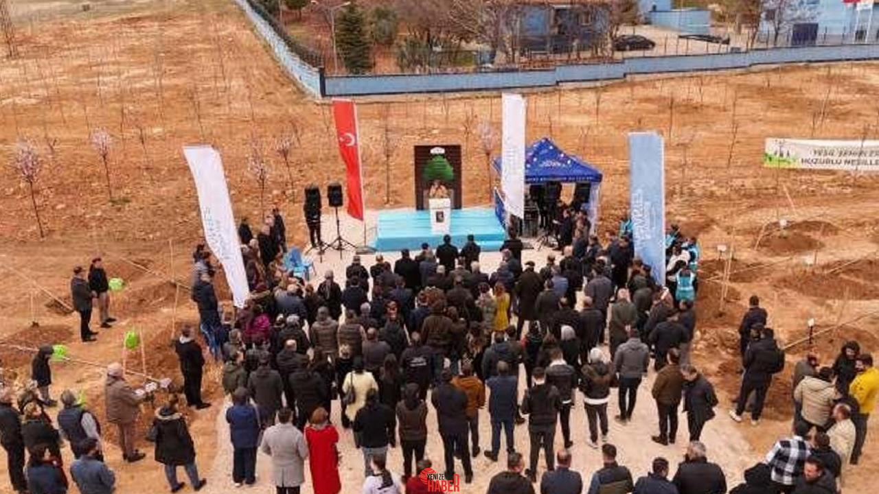 Gaziantep Büyükşehir Belediyesi Yeşil Antep Projesi kapsamında 330 bin metrekare