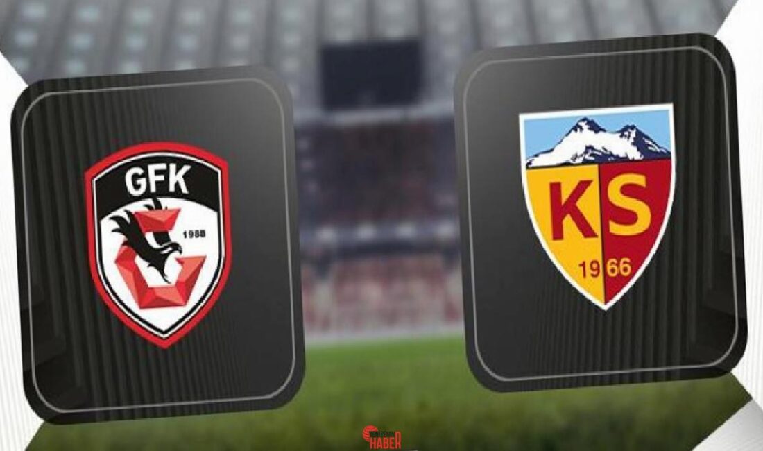 Trendyol Üstün Ligi'n 28. haftasında Gaziantep FK alanında Kayserispor ile
