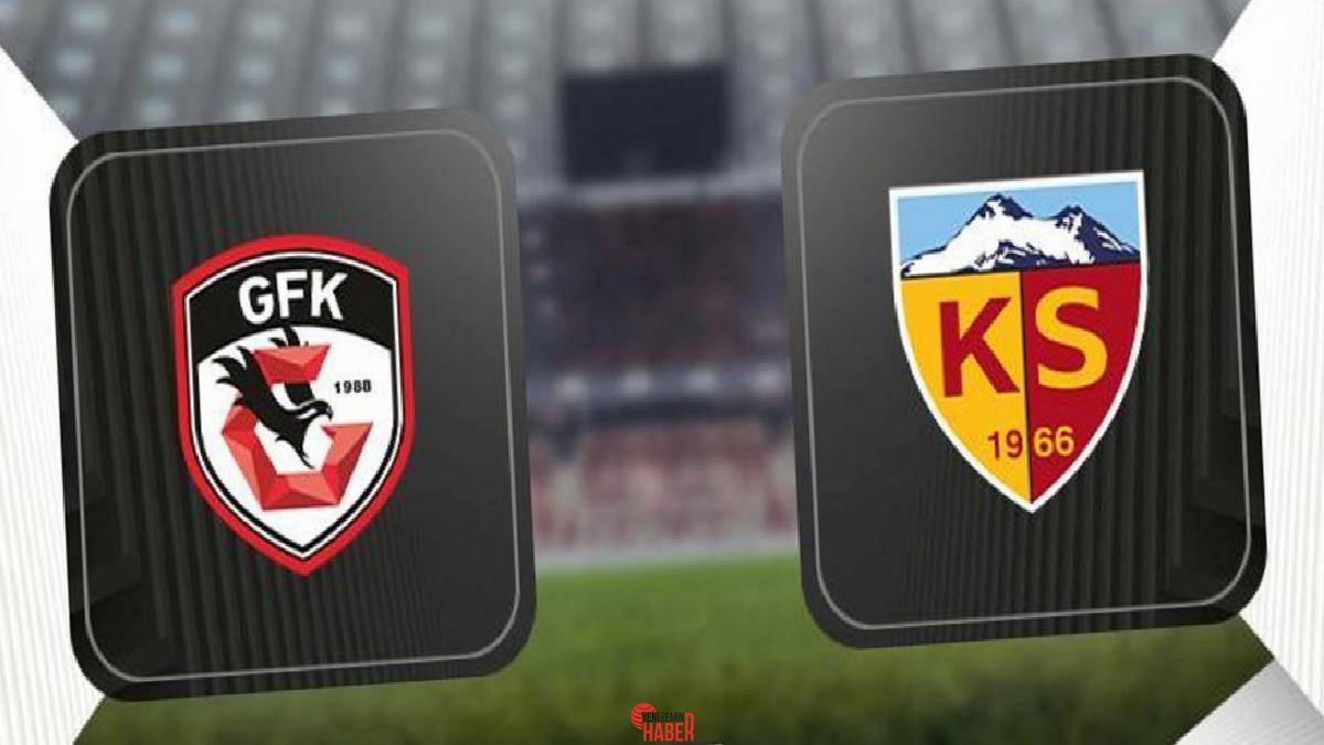 Trendyol Üstün Ligi'n 28. haftasında Gaziantep FK alanında Kayserispor ile
